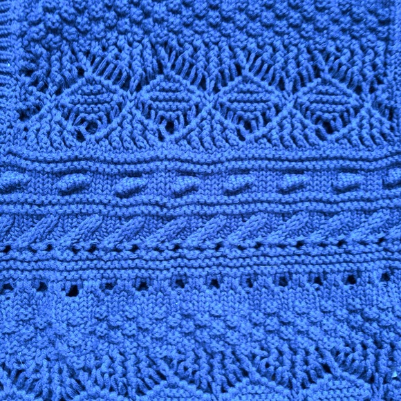 Madewell Deep Blue Knit Sweater Vest - Picture 3 of 4